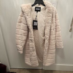 Brand new apparis hooded coat